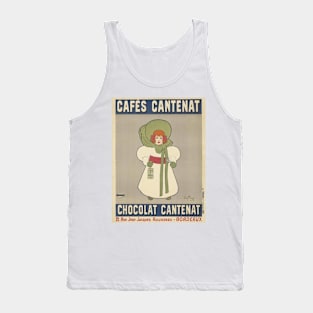 Cafés Cantenat - Chocolat Cantenat - 1900 - (Eugene Piery) Tank Top